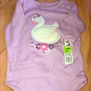 Baby girl Garanimals onesie shirt